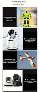 汉海STS3032微型高压8.4V遥控机械臂伺服360度旋转磁5千克遥控微型伺服电机，用于遥控无人机Arduinos套件 - Product Image 6