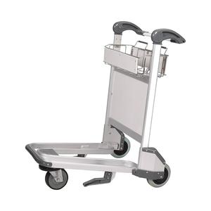 Chariot à Bagages d'Aéroport en <span class=keywords><strong>Aluminium</strong></span> à 3 Roues avec Frein à Main - Product Image 1