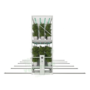 Lớn phát triển Rack cho dọc nuôi thủy canh trong nhà nông nghiệp giá thép và vật liệu PVC cho nông nghiệp và nhà kính - Product Image 4