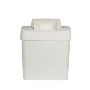 Rectangular <b>Plastic</b> Waste Bin With Lid White Color Simple Design For Indoor Recycling Storage <b>Bucket</b> - Product Image 4
