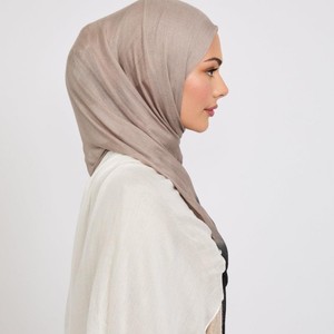 2025 Ombre Hijab algodón viscosa bambú Modal no ver a través de suave estampado Modal Hijab - Product Image 6