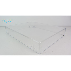 Housse anti-poussière pour tourne-disque Skywin 420X335X65MM Transparente Marron Matériau PS Accessoire audio - Product Image 3