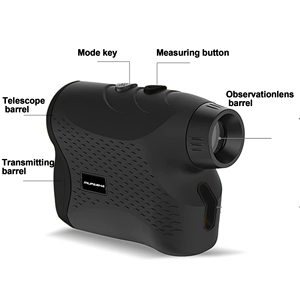 เครื่องวัดระยะทางด้วยเลเซอร์ MUFASHA สำหรับล่าสัตว์ กล้องเล็งวัดระยะทางด้วยเลเซอร์ 500 ม. กล้องโทรทรรศน์วัดระยะทางด้วยเลเซอร์สำหรับกอล์ฟ และเครื่องวัดระยะทางแบบพกพาสำหรับกิจกรรมกลางแจ้ง - Product Image 2