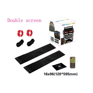 Écran LED programmable OEM, animation personnalisée, étanche IP67 pour voitures/camions/bus, publicité extérieure et affichage en vitrine - Product Image 1