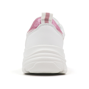 Nuevo diseño de la marca de moda PU <span class=keywords><strong>zapatillas</strong></span> de deporte de alta top zapatos de cuero de las mujeres - Product Image 6