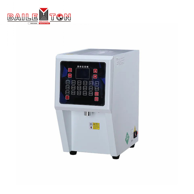 Baiwin Bubble Tea Machine Milk Tea Flour Dispenser Powder Quantizer Dispense Machine
