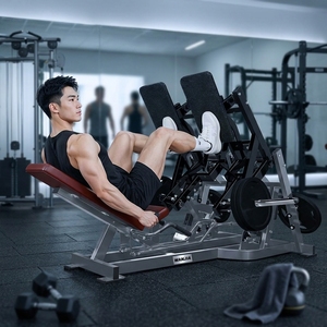 Máquina de Sentadillas con Carga de Placas de Alto Rendimiento, Equipo de Fitness Comercial Compacto <span class=keywords><strong>para</strong></span> Entrenamiento de Piernas, Muslos y Glúteos - Product Image 3