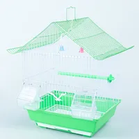 Petite cage à oiseaux en métal pour la reproduction domestique de perruches, agapornis et pinsons