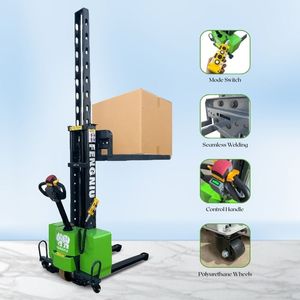 Transpaleta Eléctrica Portátil de Calidad con Capacidad de Carga de 1200 kg y Altura de Elevación de 1100 mm, con Fácil Operación - Product Image 3