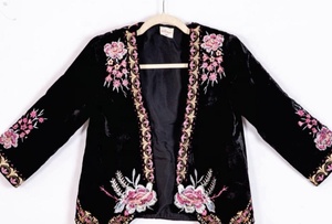 Chaquetas bordadas para mujer, ropa de fiesta nocturna - Product Image 5