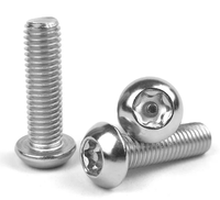 Vis à tête bombée en acier inoxydable 316 DIN34805 2, anti-vol, anti-effraction, pour la fixation de sécurité des équipements