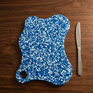 Planche à découper professionnelle en plastique recyclé UHMWPE HDPE coloré, pour boucher. - Product Image 3