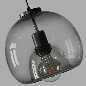 Fabbrica di buona qualità lampada a sospensione in vetro rustico decorazione della cucina lampada a sospensione di lusso ristorante nordico moderno <span class=keywords><strong>lampadario</strong></span> a sfera di vetro - Product Image 4