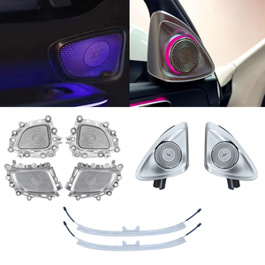 Kit d'éclairage d'ambiance LED 64 couleurs pour les aérateurs W206 pour Mercedes-Benz Classe C 2022-2025, lot de 3 éclairages intérieurs - Product Image 1