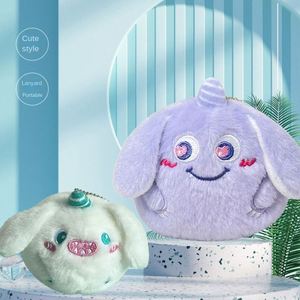 Pendentif porte-clés en peluche multicolore Little Monster original, style graffiti pour fille, articles ménagers durables pour la maison - Product Image 1
