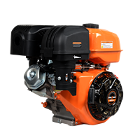 Prix bon marché 10.5kw monocylindre 458cc moteur à essence refroidi par air OHV GX200 moteur de machine à essence électrique/démarrage à rappel