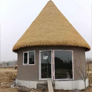 Wholesale Fireproof Waterproof Canada Artificial Plastic Imitation Thatched Roof Synthetic