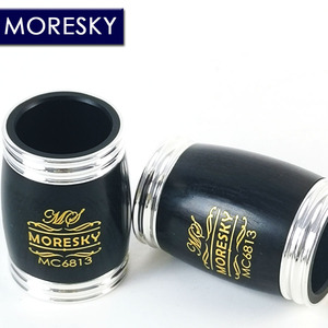 MORESKY Clarinette en bois de rose soprano, accordage en Do, 18 clés plaquées argent MC6813 - Product Image 6