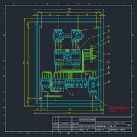 Boîtier mural OEM personnalisé en acier inoxydable pour panneau de distribution électrique basse tension MCB RCD, boîtier ATS