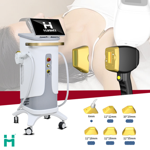 Switchable Spot Diode Laser Hair Removal Machine 755nm 808nm 940nm 1064nm  4 Wavelength Laser Hair Removal Beauty Equipment