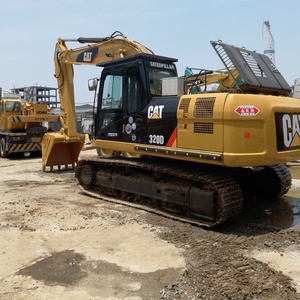 Fuerte capacidad de trabajo Japón importado usado Cat320D excavadora Caterpillar 320D excavadora sobre orugas barato en venta - Product Image 1