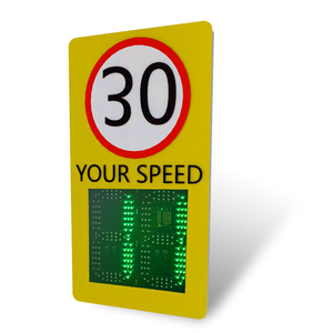 NOBLE Segnale di Limite di Velocità a 2 Cifre Integrato a Basso Prezzo in Vendita/ Segnale Radar di Velocità in Offerta - Product Image 5