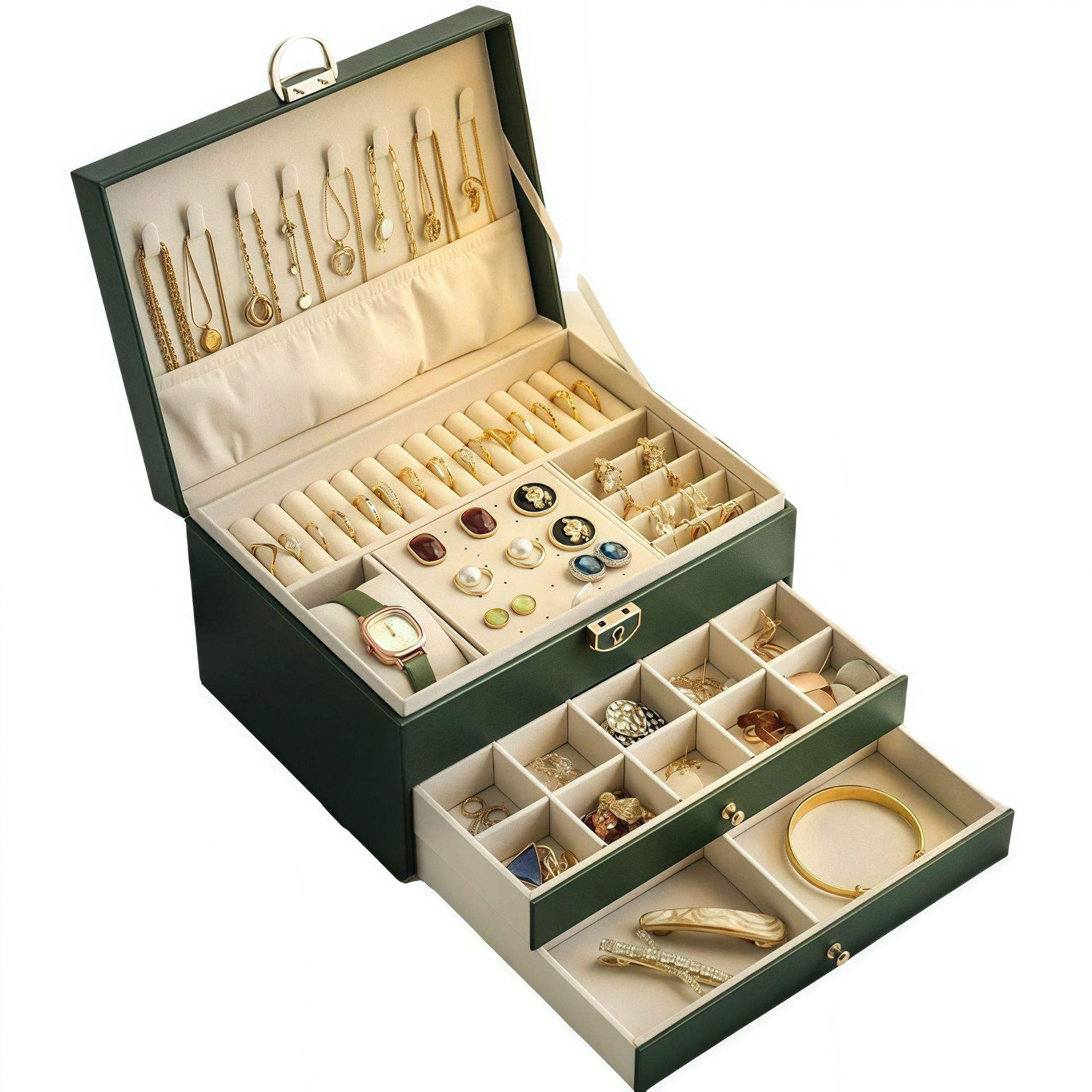 สีเขียว