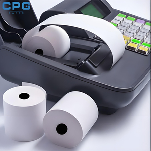 Free Sample BPA Free Thermal <b>Paper</b> Jumbo Rolls Supermarket POS/ATM 48GSM 57X40mm 80X80mm Cash Register Receipt <b>Paper</b> - Product Image 3