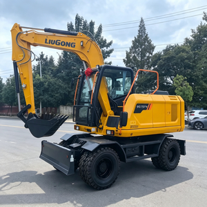 รถขุดล้อยี่ห้อ LiuGong รุ่น 9075FW ขนาด 7 ตัน ใหม่เอี่ยม ขายดี ประสิทธิภาพสูง กะทัดรัด แรงดันไฮดรอลิกทรงพลัง - Product Image 1