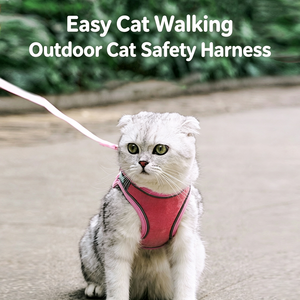 Cat Chest Belt Vest Reflective Anti Fleece Walking Cat Rope Breathable Pet Wholesale Kitten - Product Image 4