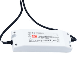 แหล่งจ่ายไฟ LED Meanwell Pln-60-36 60W แบบขาออกเดี่ยว ระดับ Class II สำหรับไฟสปอร์ตไลท์ LED - Product Image 2