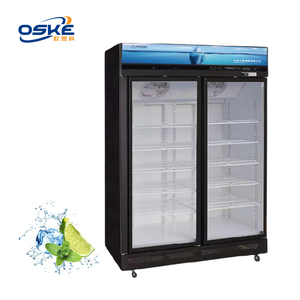 Tủ lạnh dọc tủ giữ tươi Tủ đôi cửa lạnh uống siêu thị tủ đông bia thương mại - Product Image 5