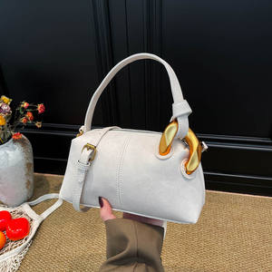 2026年新作 ソフトPUレザー レディースハンドバッグ 女性用 ヴィンテージ風 ポータブル クロスボディ ショルダーバッグ トレンド デイリー 小型 レディースハンドバッグ - Product Image 4