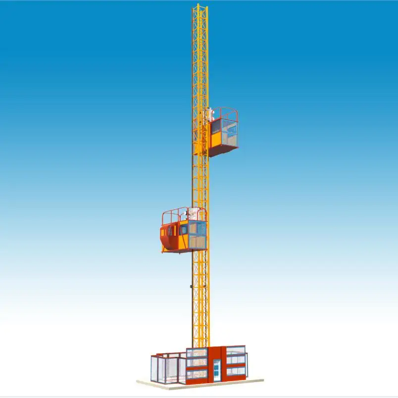 Taol vendita calda costruzione attrezzature di sollevamento elevatore di sollevamento SC200/200 2ton costruzione ascensore