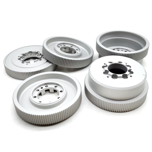Puleggia Rotonda Larghezza 40-50 mm in Alluminio/Plastica/Nylon di Diametro Simile - Product Image 5