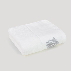 Serviettes de bain en pur coton brodé, 34x75cm, rectangulaires, avec motif alphabet, pour le bain et la promotion - Product Image 2