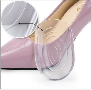 Demi-semelles de refroidissement auto-adhésives, soins des pieds antidérapants, coussin de talon de chaussure en Gel de Silicone de haute qualité - Product Image 5