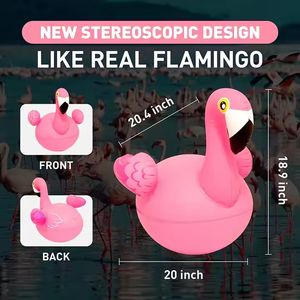 <span class=keywords><strong>Luces</strong></span> de <span class=keywords><strong>piscina</strong></span> de flamenco inflables solares impermeables, decoraciones de fiesta en casa para interiores para <span class=keywords><strong>piscina</strong></span> - Product Image 2