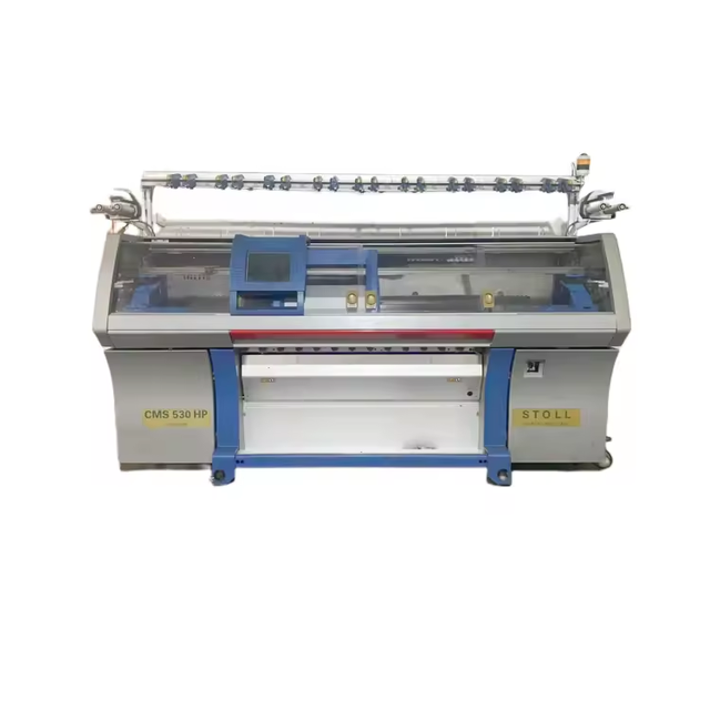 Used Good Condition Stoll CMS 530   330 TC Flat Knitting Machine