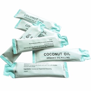 Custom Logo Mint Flavor Coconut Oil Mouthwash Sachets Multi-Purpose <b>Teeth</b> <b>Whitening</b> Accessory for Pulling <b>Teeth</b> - Product Image 6