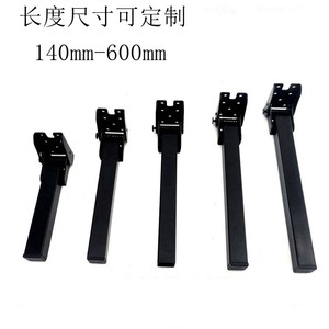 Chất lượng cao Thiết kế hiện đại Kim loại/sắt chân đồ nội thất 90-độ gấp hỗ trợ cho sofa Bảng đồ nội thất phòng ngủ màu đen - Product Image 4