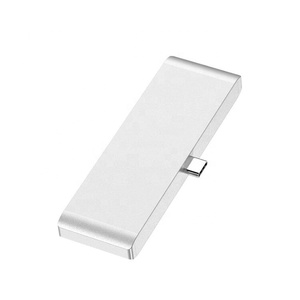 Adattatore del Hub di USB C per <span class=keywords><strong>2018</strong></span> <span class=keywords><strong>iPad</strong></span> <span class=keywords><strong>Pro</strong></span> tipo Dongle dell'adattatore di C con la presa della cuffia di USB 3.0 e di 3.5mm della tassa del PD 18W di 4K HDTV USB-C - Product Image 2
