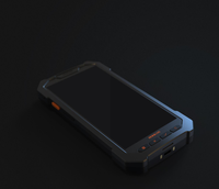 Scanner portable android, avec écran tactile, terminal, communication 4G, 1D, 2D, version internationale