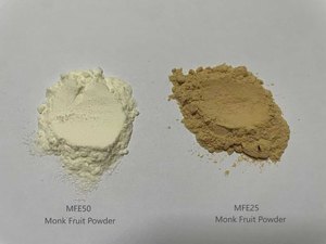 Suministro de Fábrica: Extracto Natural de Fruta del Monje en Polvo con Mogroside V 20-65% Edulcorante, 25kg/bolsa - Product Image 2