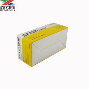 Masque médical d'identification personnalisé Boîte d'affichage d'impression de paquet Étiquette de bouteille de boisson Carte blanche 350g - Product Image 3