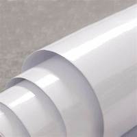 Rouleau de vinyle Double face, autocollant en PVC, pour imprimante à jet d'encre