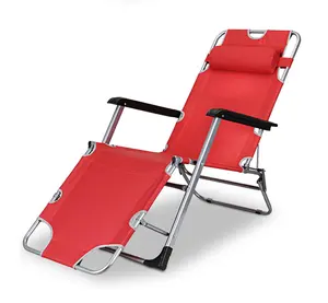 Chaise longue se pliante légère portative de produits de loisirs extérieurs pour le repos de bureau d'escorte d'hôpital
