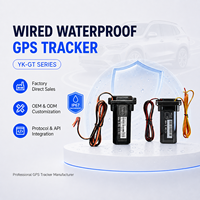 Rastreador GPS GSM 2G con Cable, Resistente al Agua, Seguimiento de Vehículos en Tiempo Real, Corte de Combustible, Integración API OEM ODM, Directo de Fábrica
