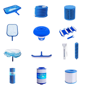 ملحقات قابلة للتعديل مرشح بركة عائمة فوق الأرض مقشدة جدار جبل بركة سطح مقشدة مع خرطوم وسلة - Product Image 4