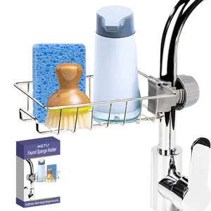 Wasserhahn Rack Küchen spüle Schwamm halter Caddy für Badezimmer Dusche Lager regal kann Schwamm, Seife, Shampoo, Dusch gel platziert werden
